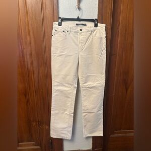 Lauren Ralph Lauren Cream Straight leg women’s stretch corduroy Jeans